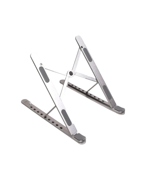 Higglo Portable Laptop Stand- Laptop- Silver